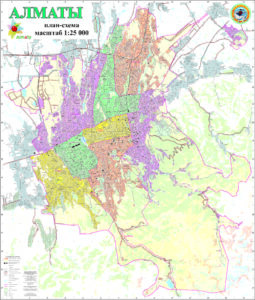 Карта воды алматы